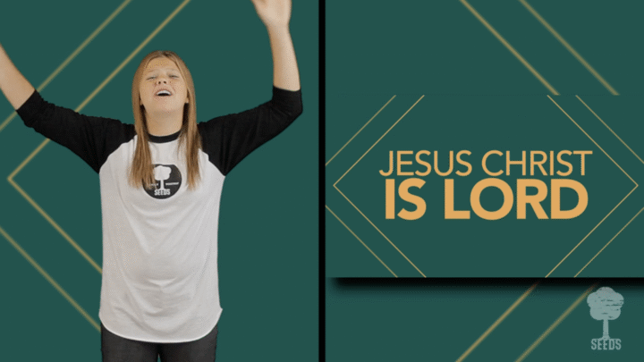 Jesus Christ Is Lord (Philippians 2:9-11) Hand Motions