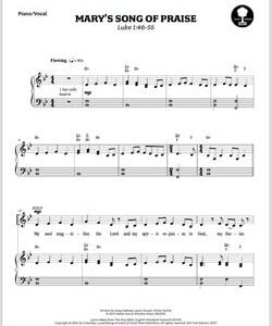Mary's Song Of Praise Sheet Music