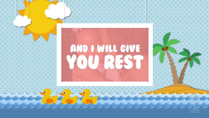 Come To Me Matthew When You Lie Down Lullabies and Scripture Songs Product Screenshot Image Single Video