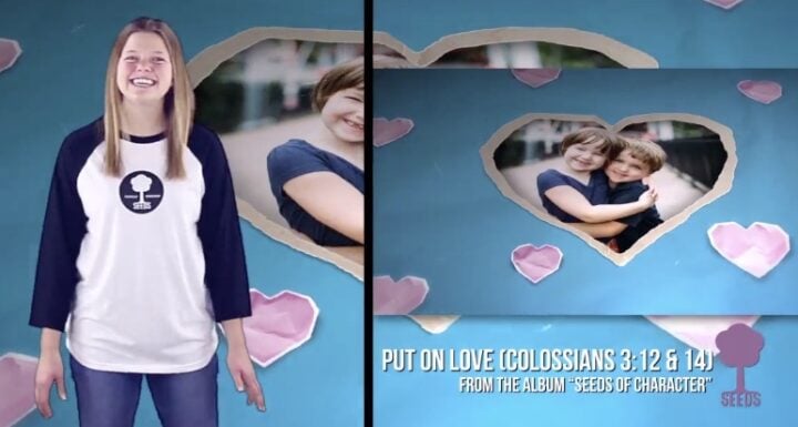 Put on Love Hand Motions