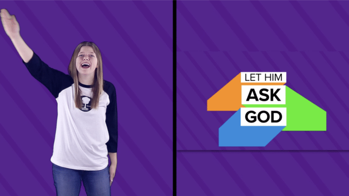Let Him Ask God Hand Motions Video