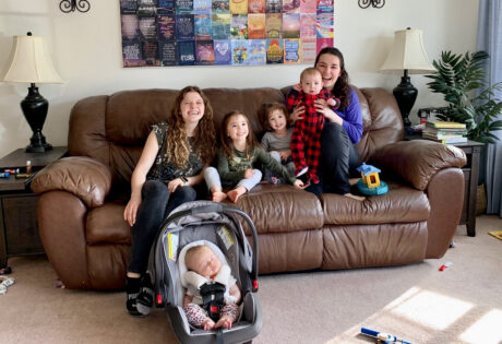 Worship Girl Surprises a family