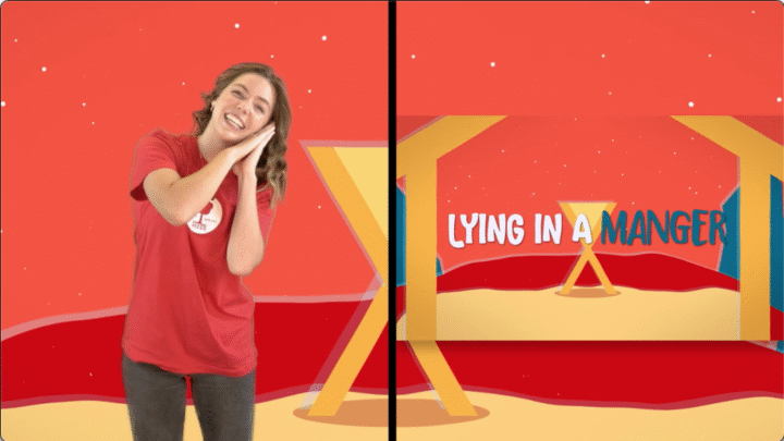 Lying in a Manger
