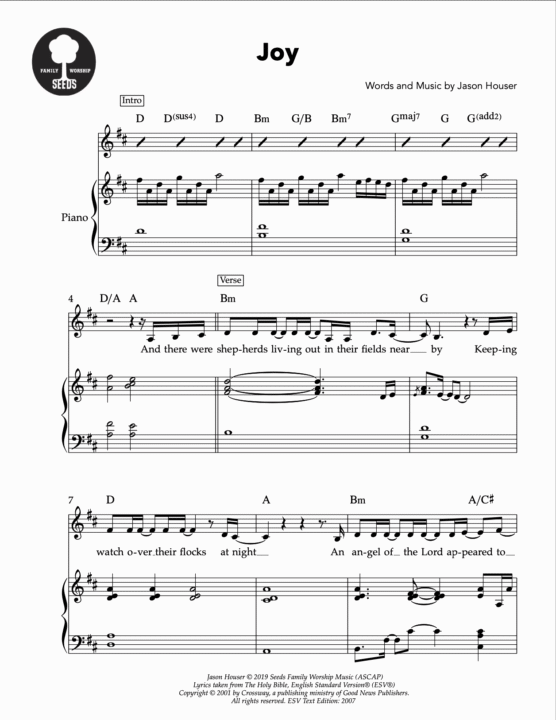 Joy Sheet Music (Joyful, Vol. 17)