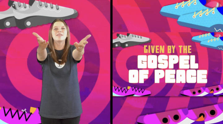 Shoes For Your Feet (Ephesians 6:14-15) Hand Motions/Split & PIP