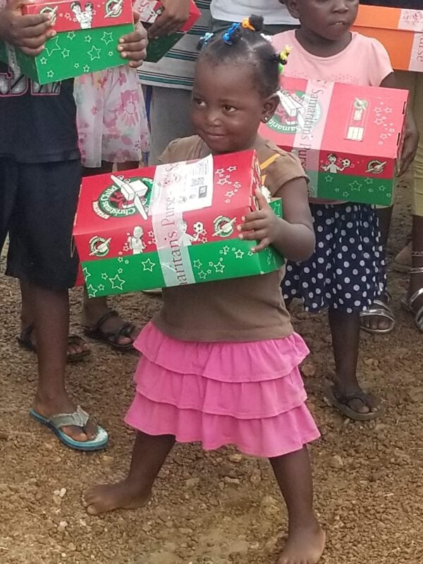 Operation Christmas Child and Seeds Family Worship Come Together -