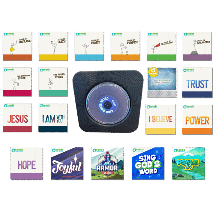 Seeds Kids Worship Music Bundle (with Premium CD Player) Product Image