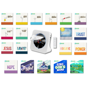 Seeds Kids Worship Music Bundle with CD Player