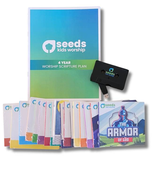 4 Year Worship Scripture Plan Product Image CD's USB Closed book