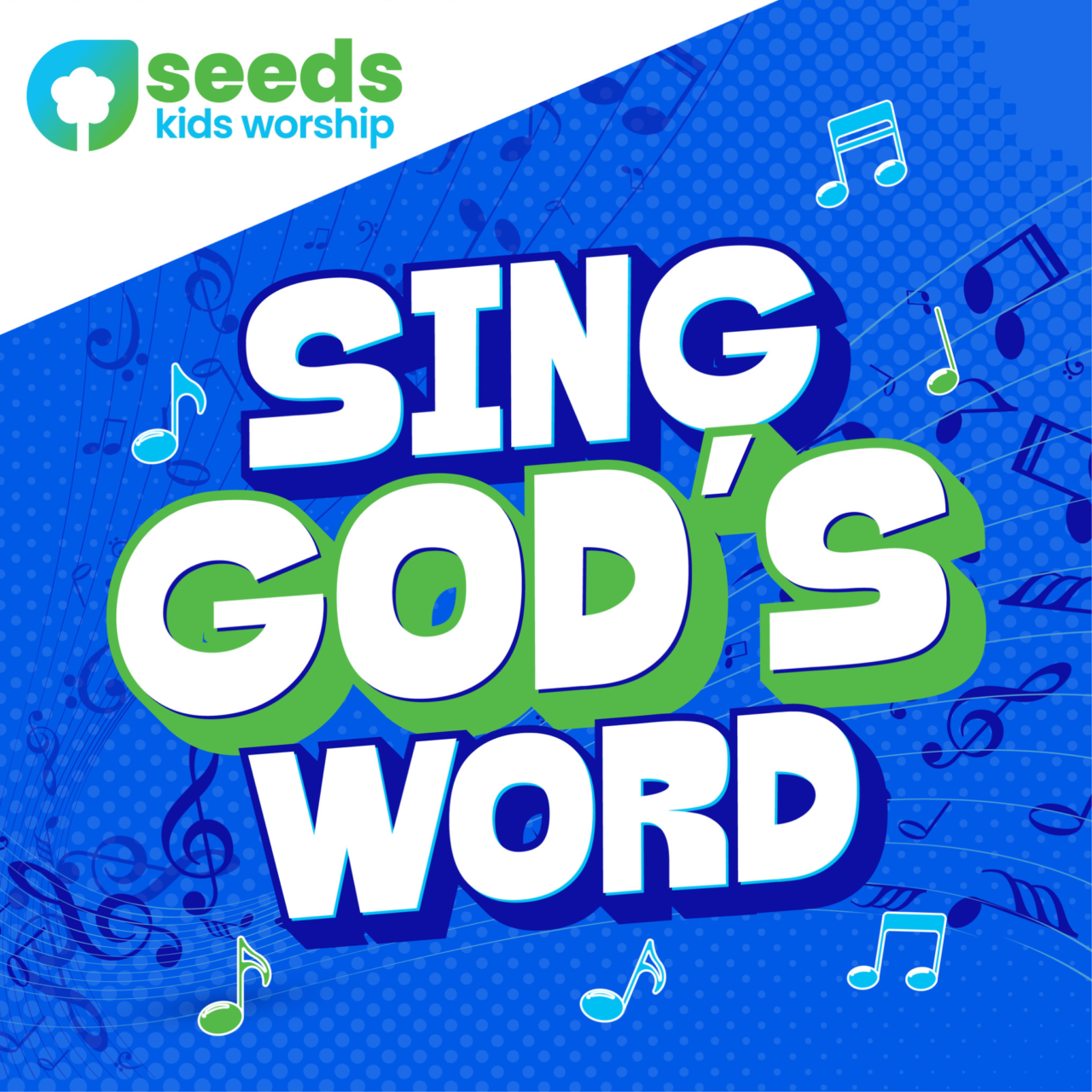 Sing God's Word Kids Worship Album Cover Art