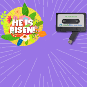 He Is Risen! | Easter Scripture Songs for Kids Worship Video Collection Product Cover Image