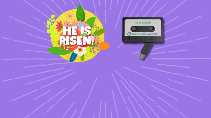 He Is Risen! | Easter Scripture Songs for Kids Worship Video Collection Product Cover Image