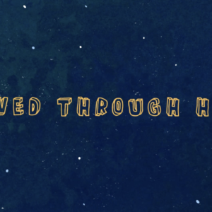 Saved Through Him John He Is Risen Easter Product Screenshot Image