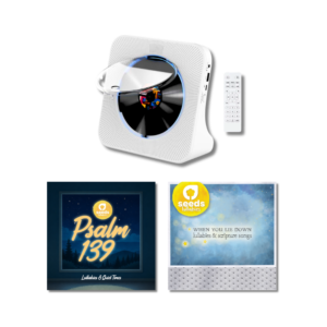 Seeds Bedtime Bundle (Lullaby CD's & CD Player)